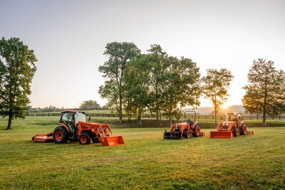 Kubota Grand L70 Series compact tractor ProCab interior